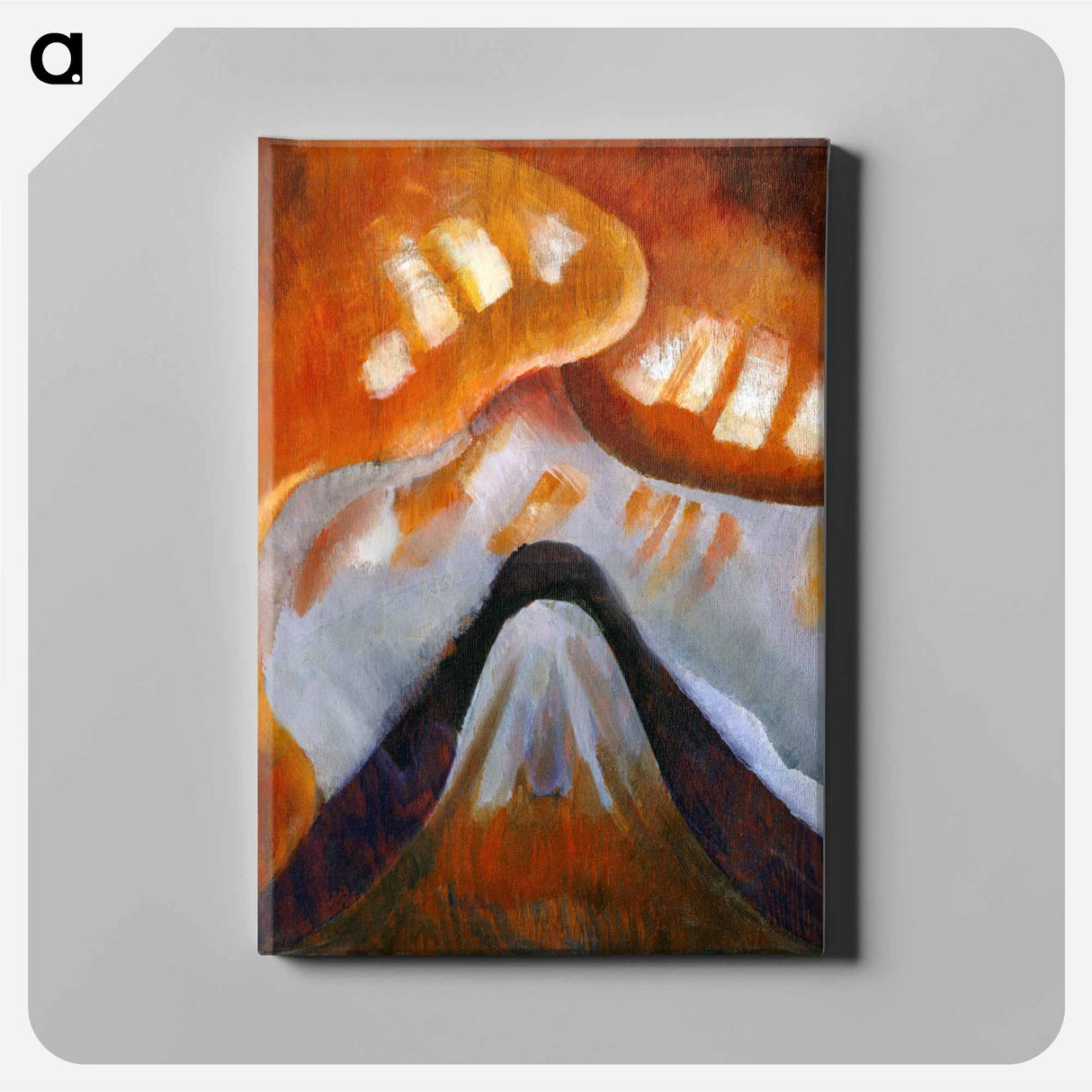 Mountain and Sky - アーサー ダヴ Canvas.