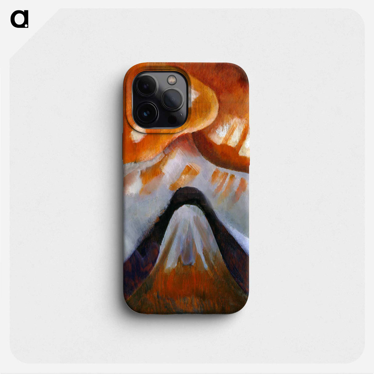 Mountain and Sky - アーサー ダヴ Phone Case.