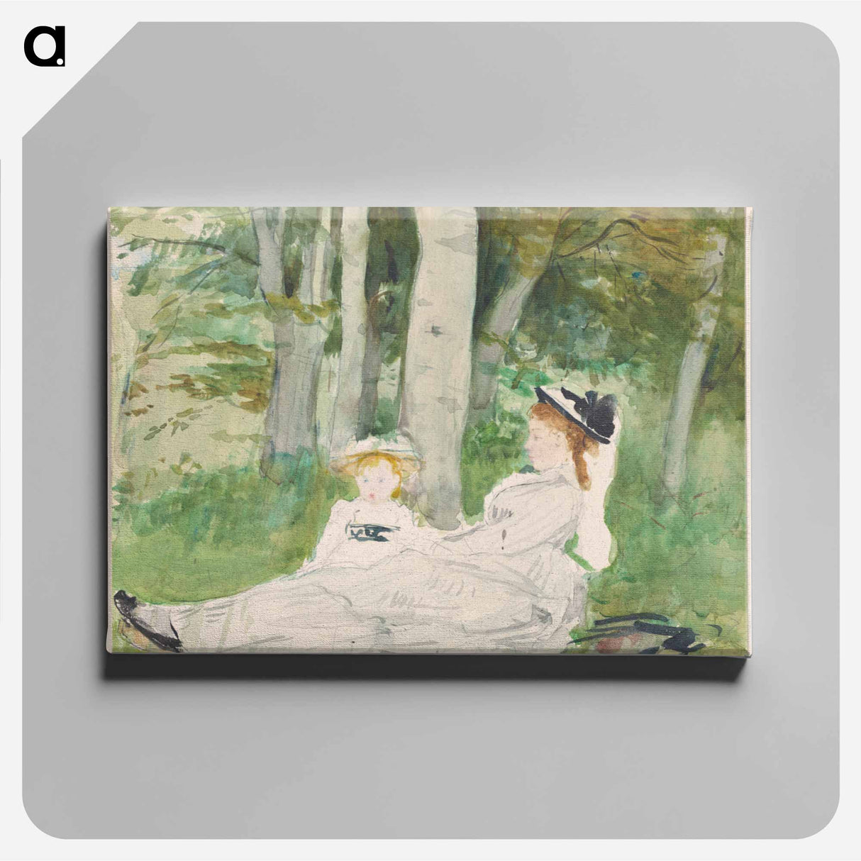 アートパネル-At the Edge of the Forest
- ベルト モリゾ Canvas.