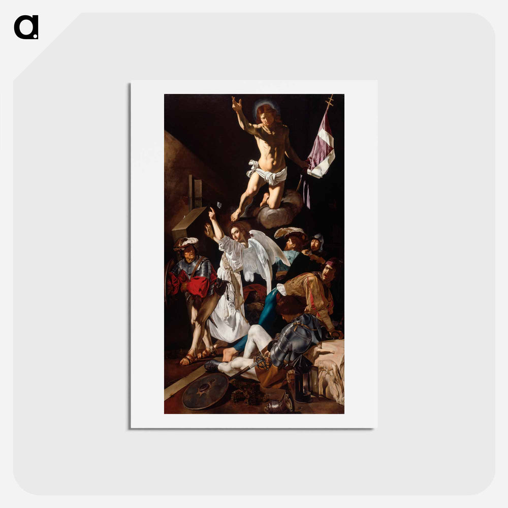 The Resurrection - カラヴァッジョ Postcard.