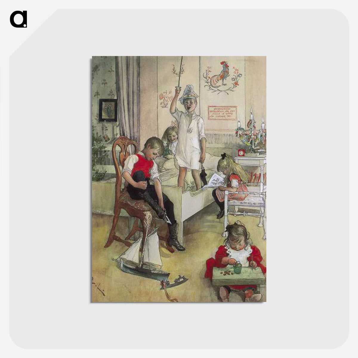 1-18_Carl-Larsson_postcard