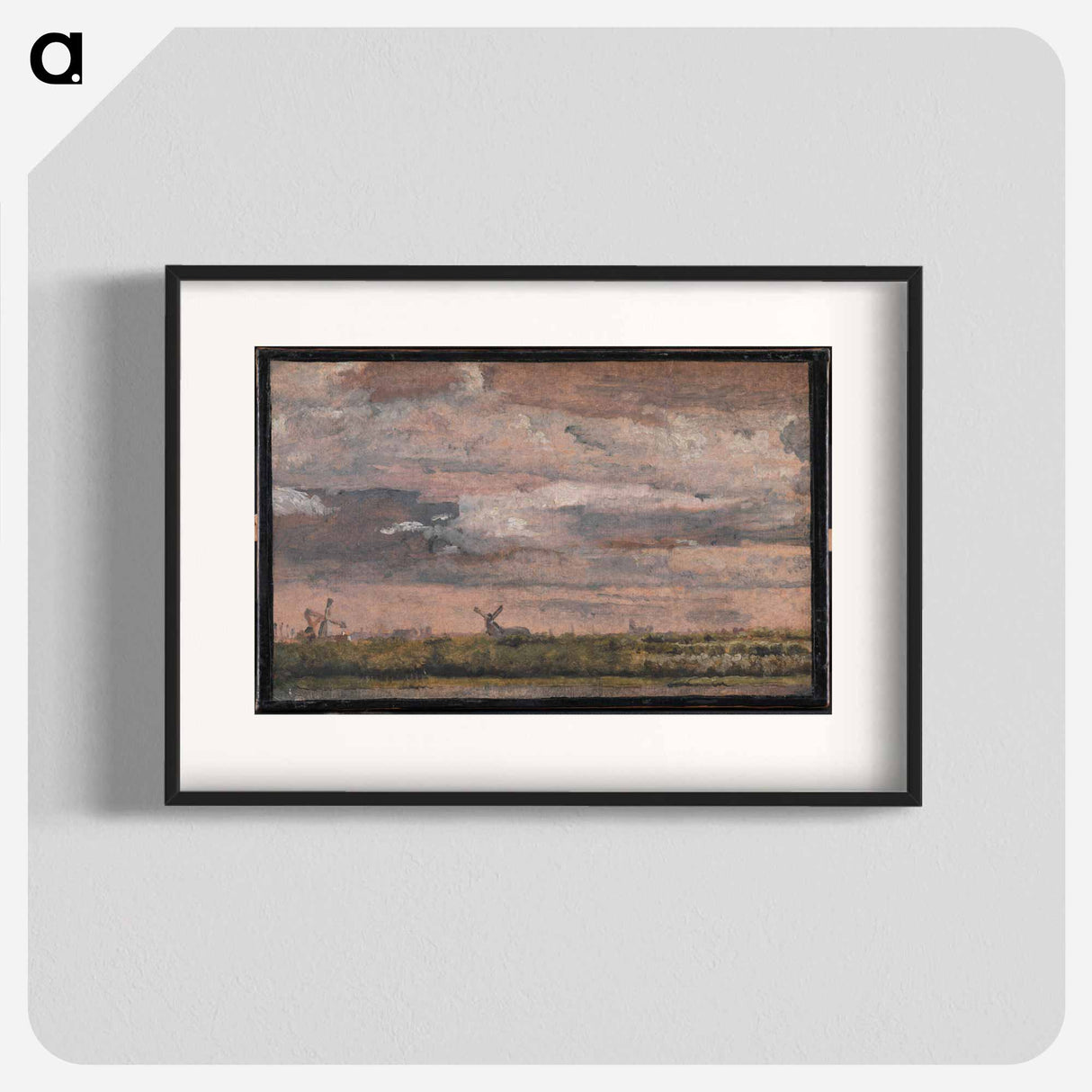 View Near Copenhagen - クリステン ケプケ Poster.