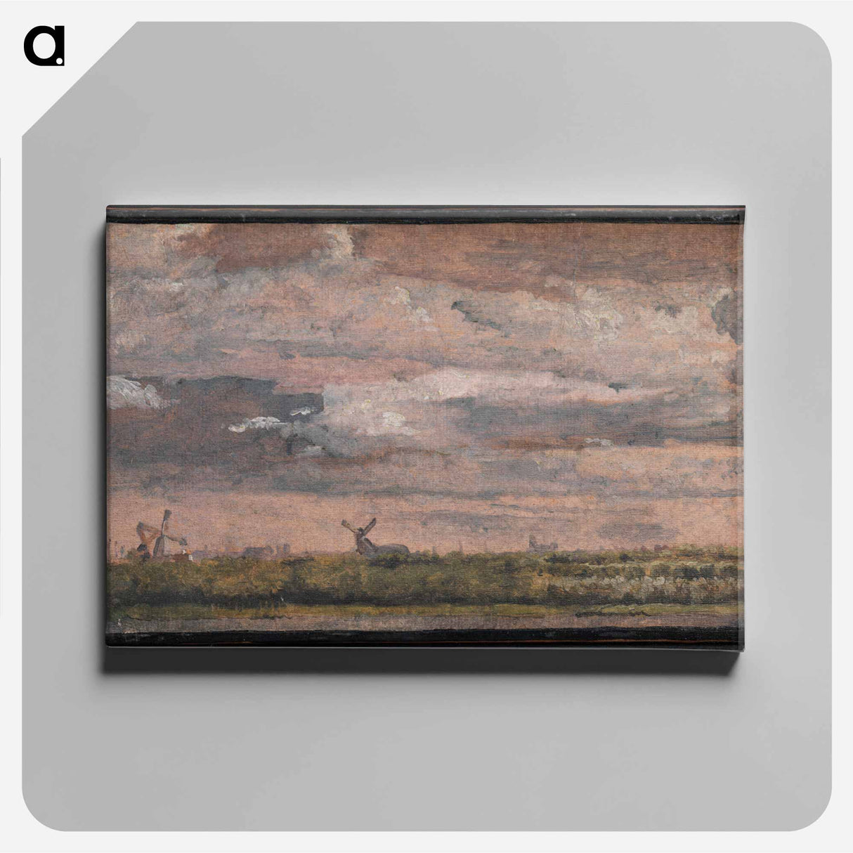 View Near Copenhagen - クリステン ケプケ Canvas.