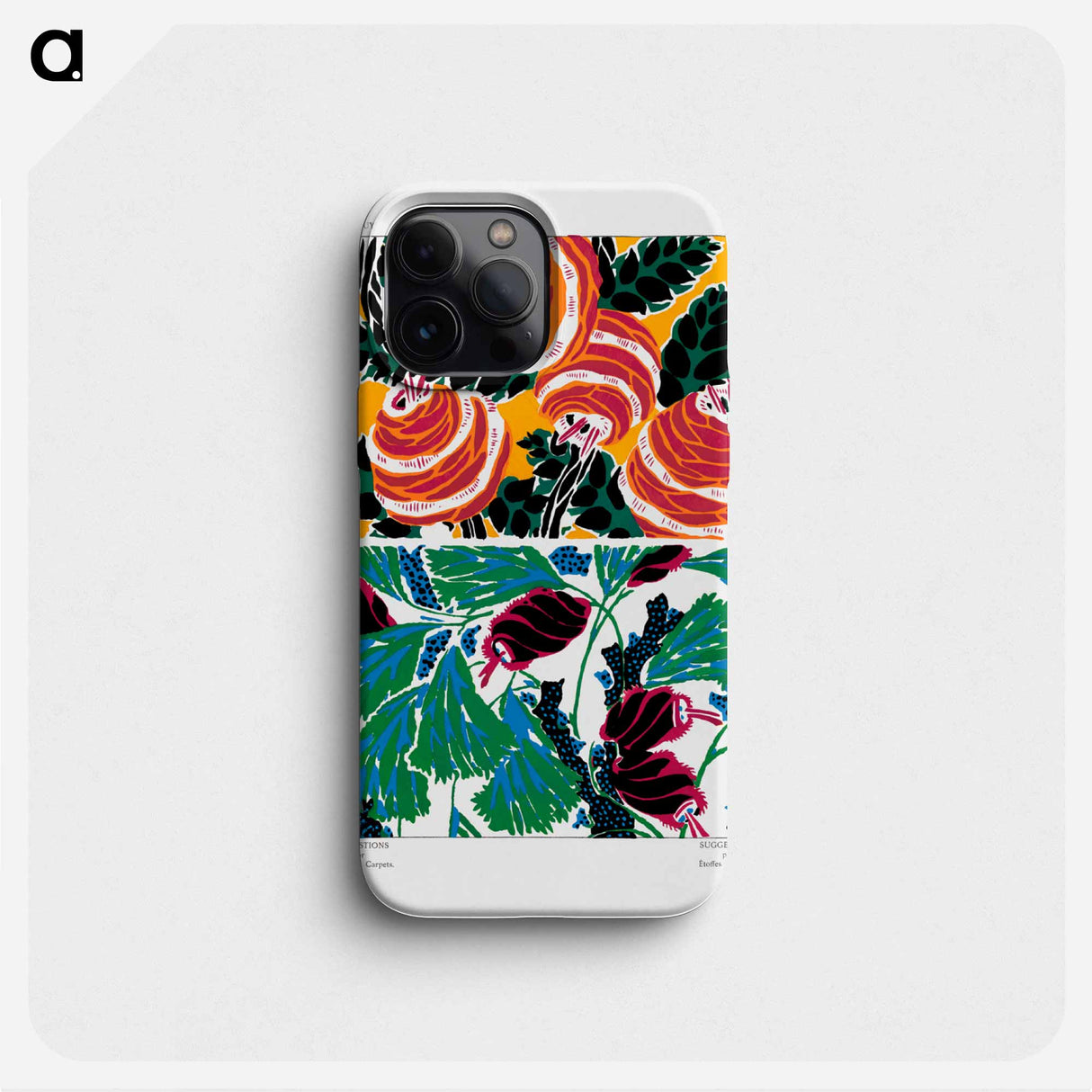 Suggestions pour étoffes et tapis: 60 motifs en couleur - E.A.セギー Phone Case.