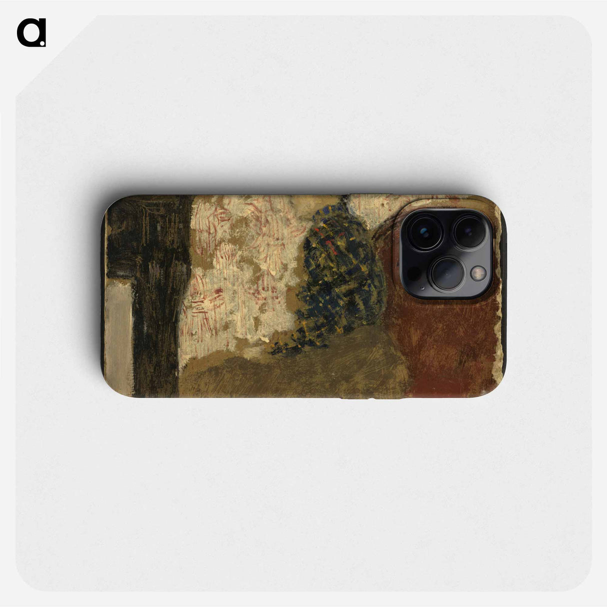 Woman Sitting by the Fireside - エドゥアール ヴュイヤール Phone Case.