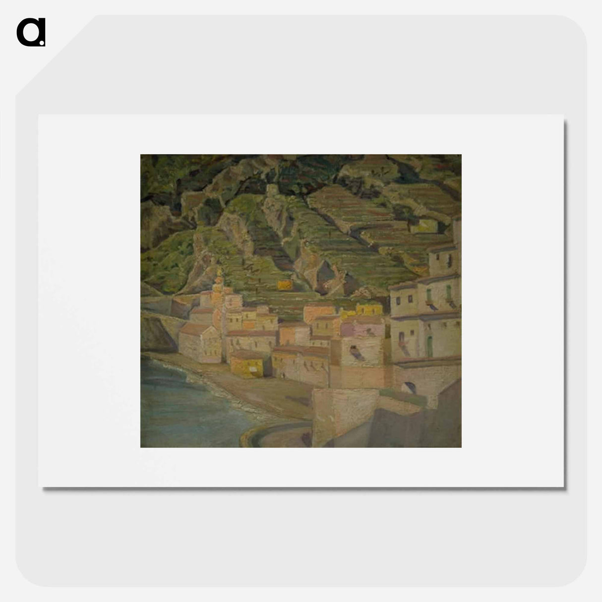 From Amalfi - エドヴァルド ウェイ Poster.