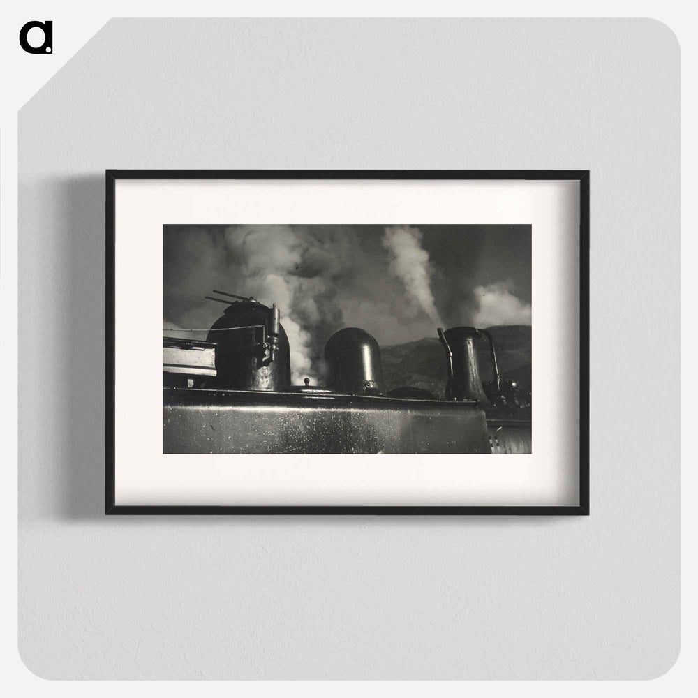 Frosty Morning, Thorndon - エリック リー ジョンソン Poster.