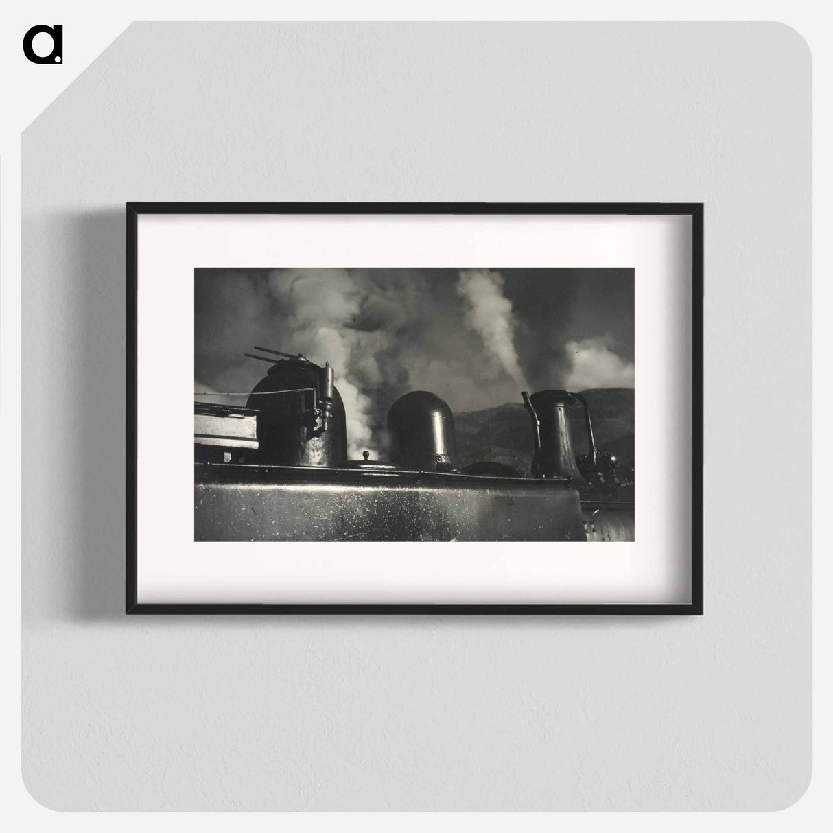 Frosty Morning, Thorndon - エリック リー ジョンソン Poster.