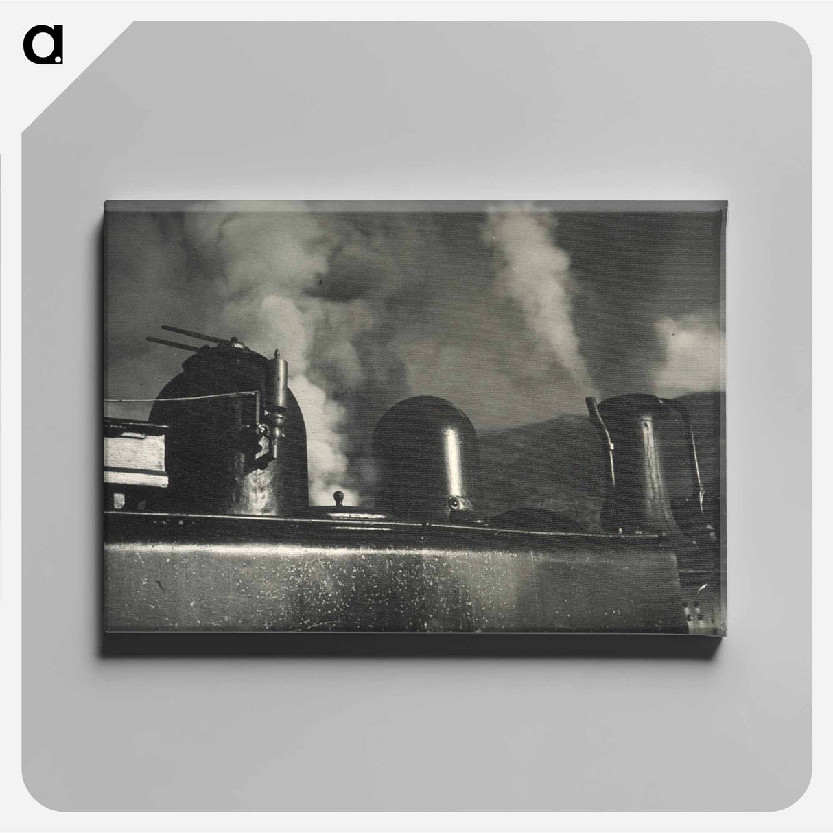 Frosty Morning, Thorndon - エリック リー ジョンソン Canvas.