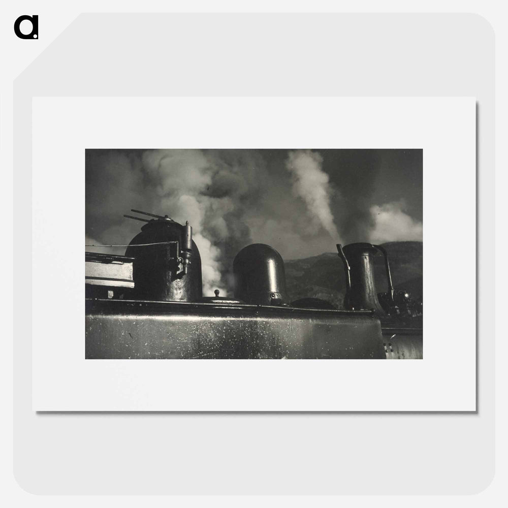 Frosty Morning, Thorndon - エリック リー ジョンソン Poster.