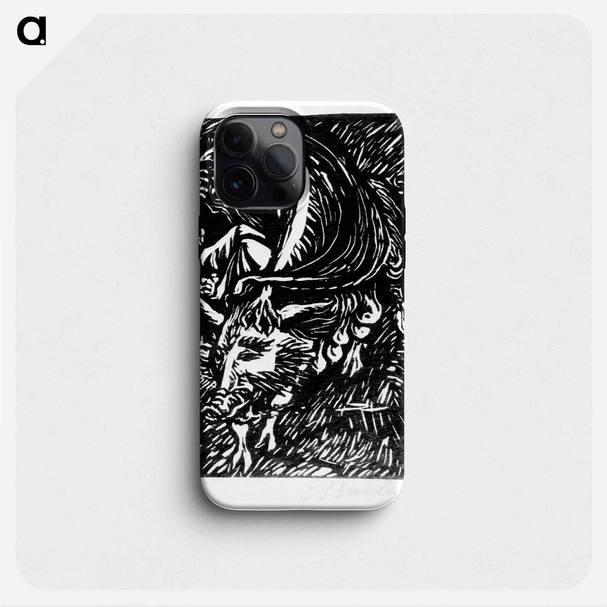 The Witch Baubo - エルンスト ハインリヒ バルラッハ Phone Case.