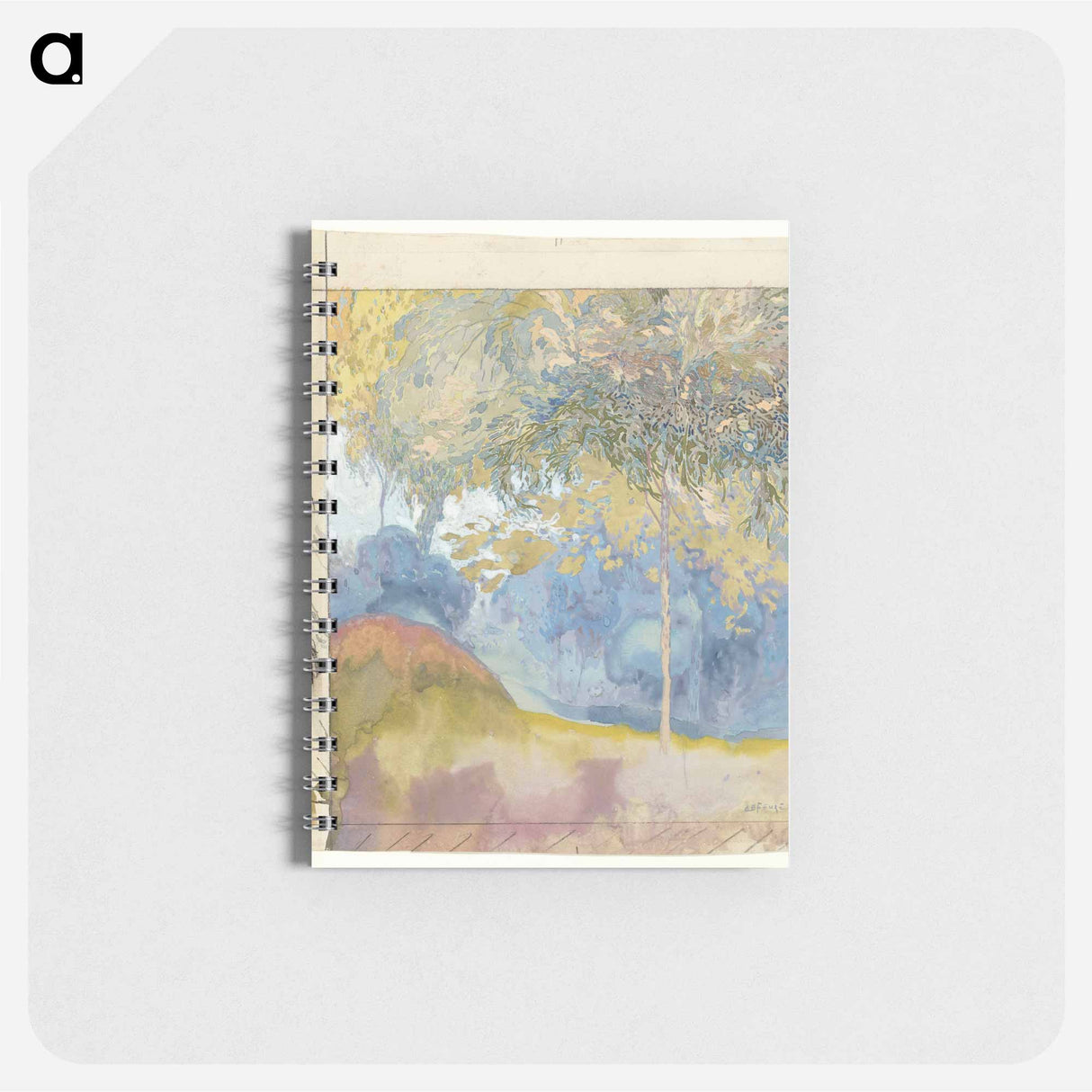 Boomrijk landschap - ジョルジュ ド フィール Memo.