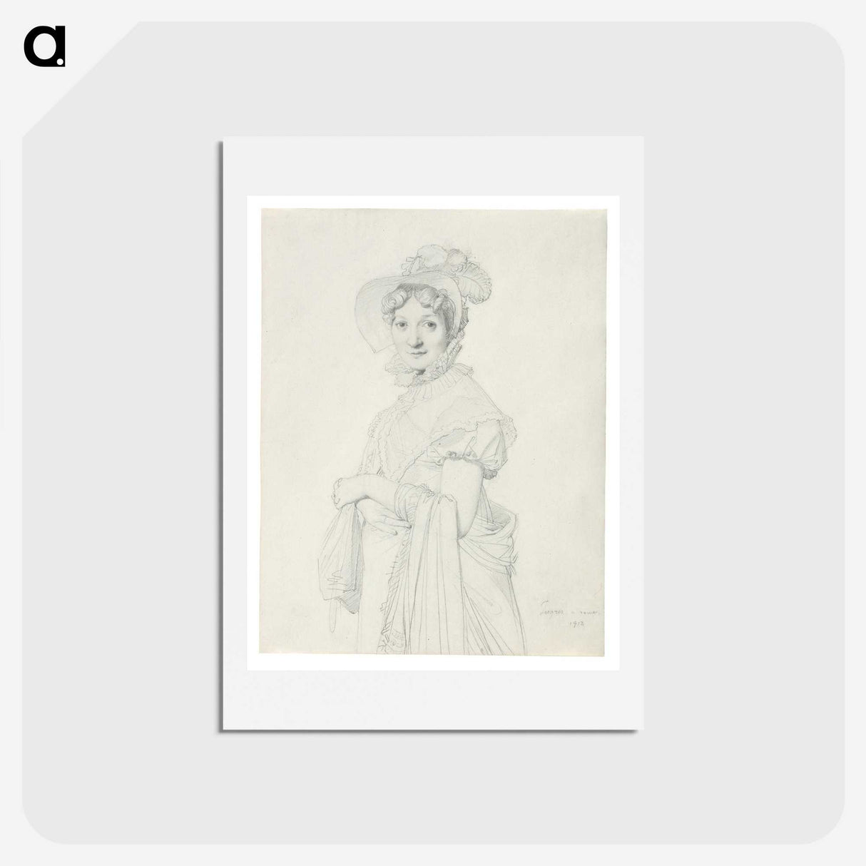 1-18_Jean-Auguste-Dominique-Ingres_hagaki