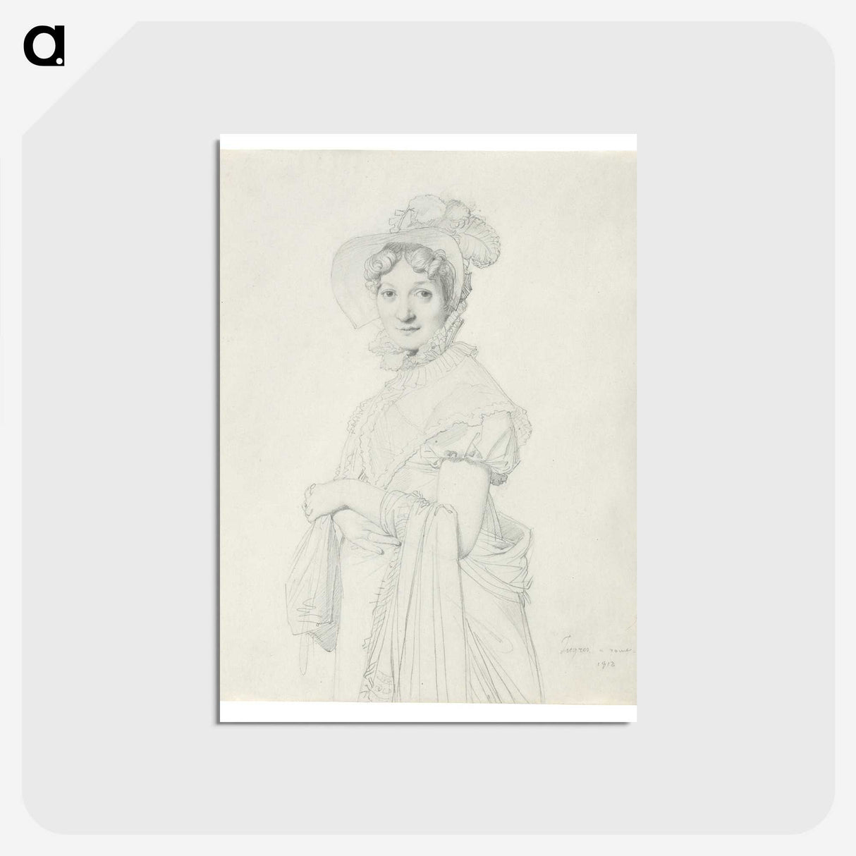 1-18_Jean-Auguste-Dominique-Ingres_postcard