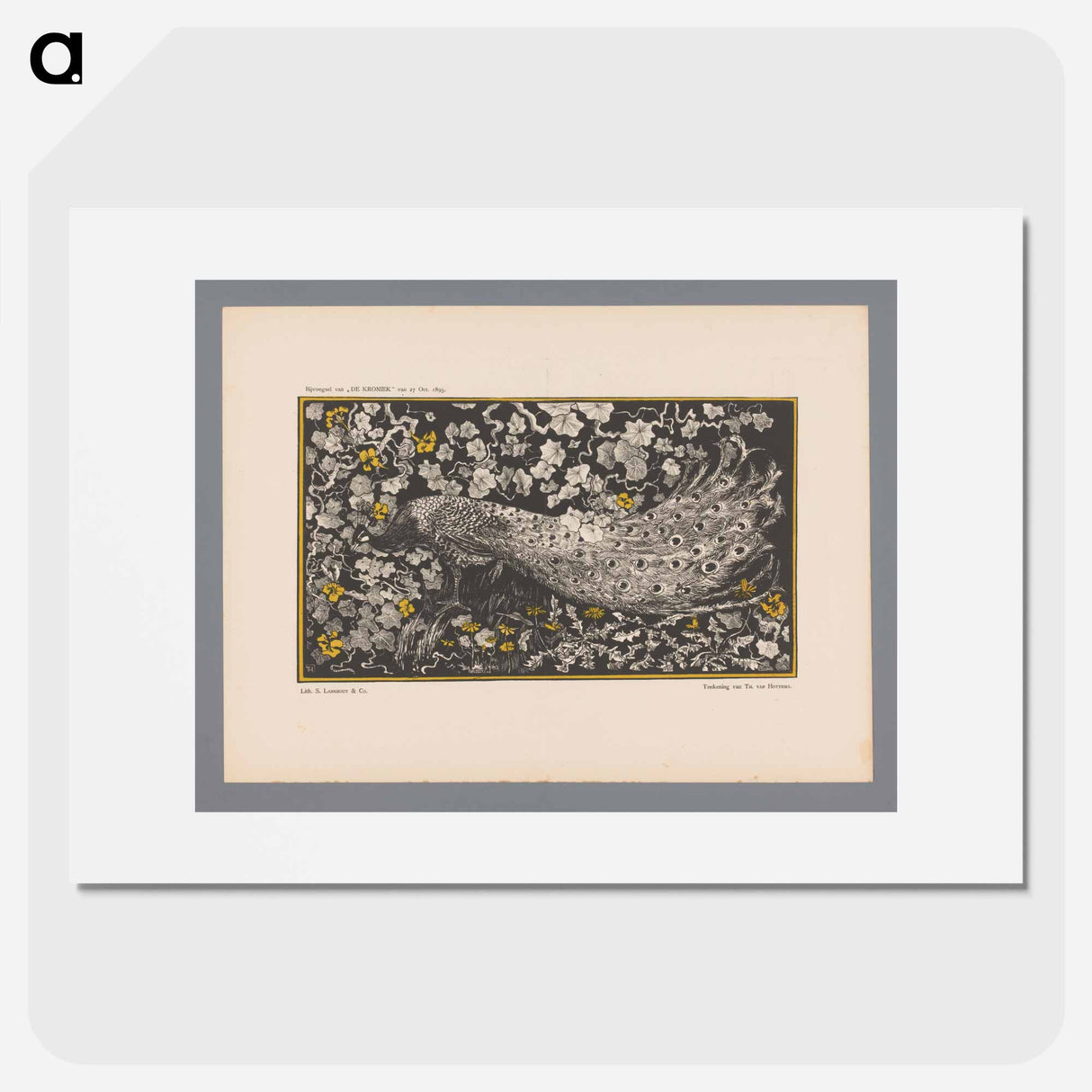 Pauw - Theo van Hoytema Poster.