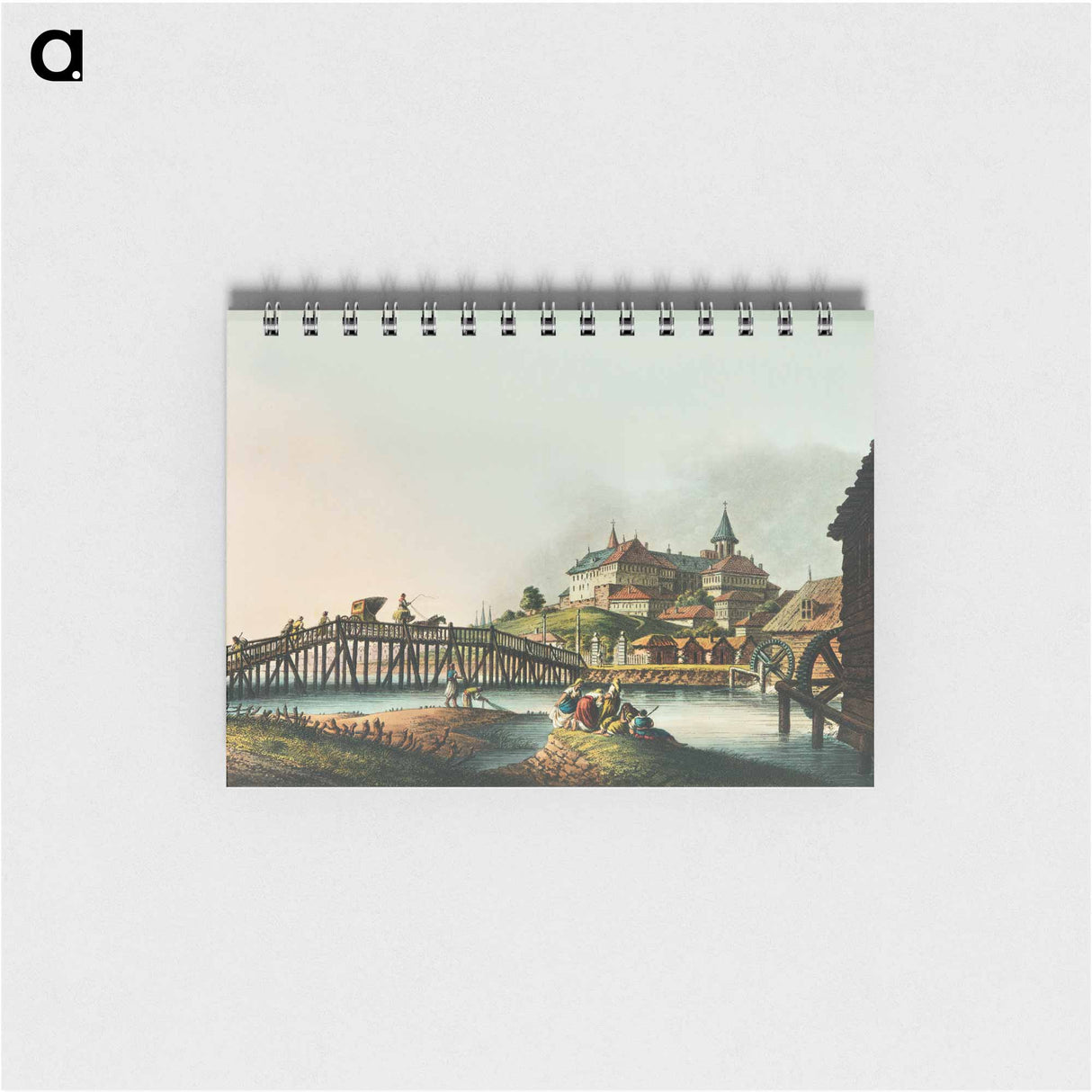 Palace at Bucharest from Views in the Ottoman Dominions, in Europe, in Asia, and some of the Mediterranean islands - オスマン帝国領内の景色 Memo.