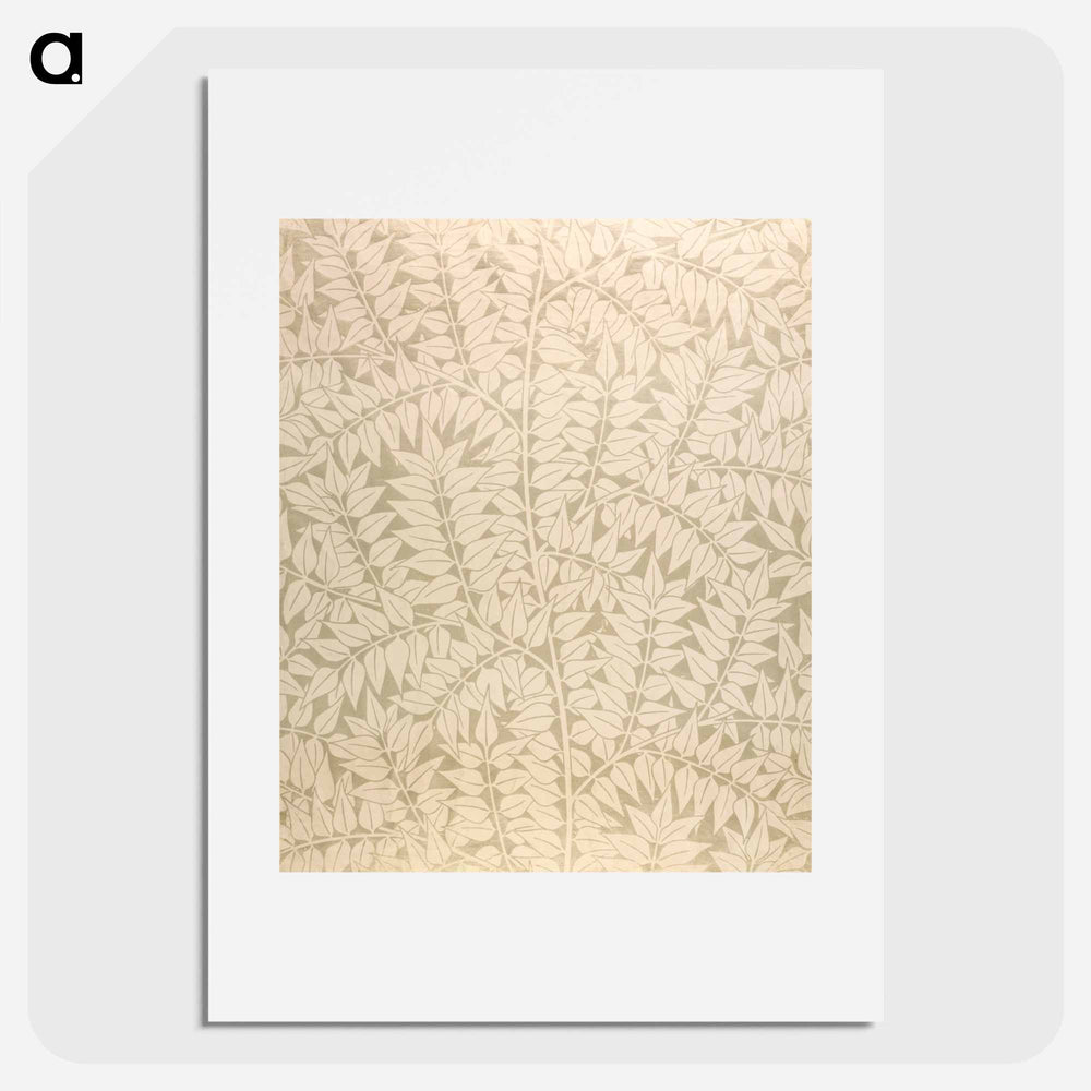 William Morris's Branch - William Morris Poster.