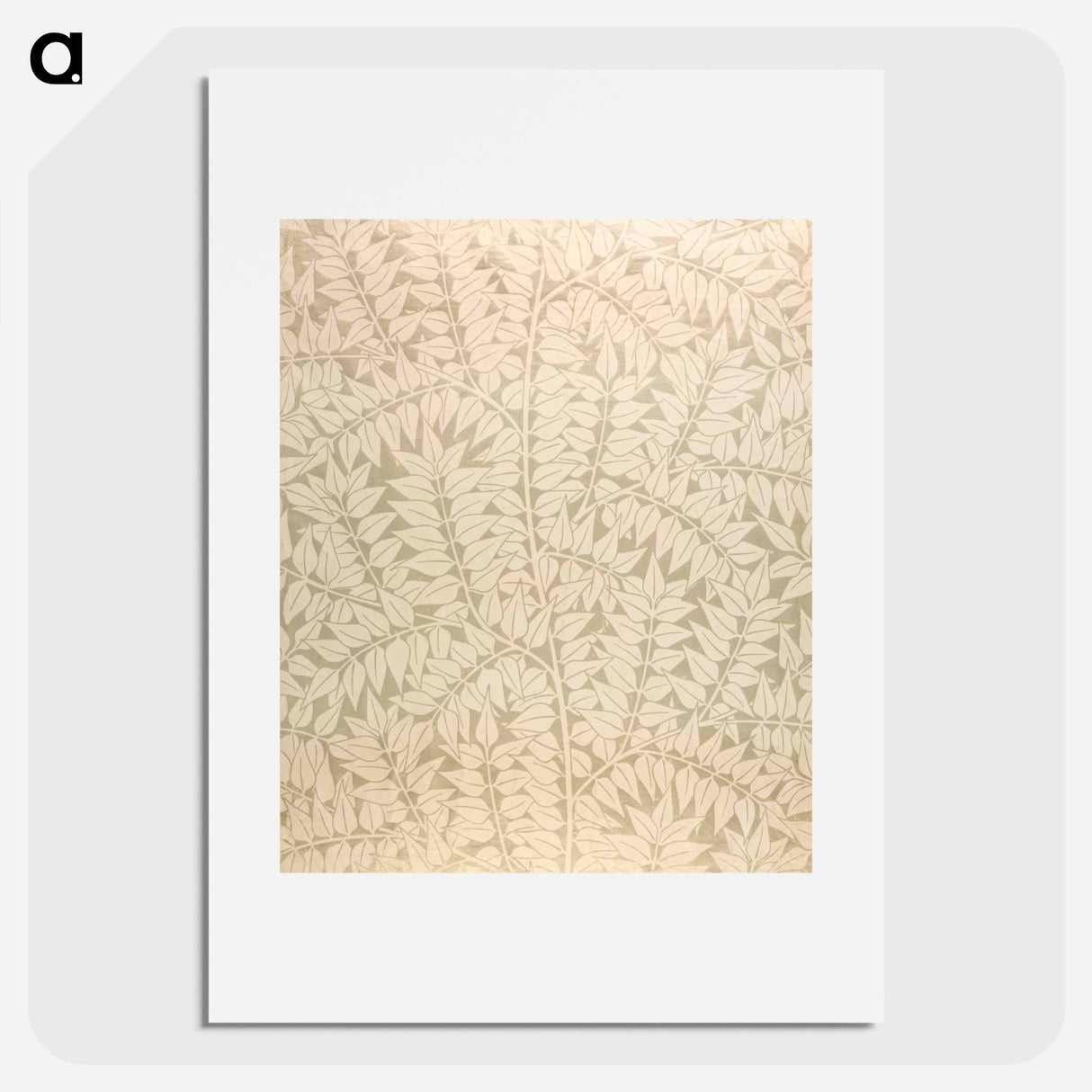 William Morris's Branch - William Morris Poster.