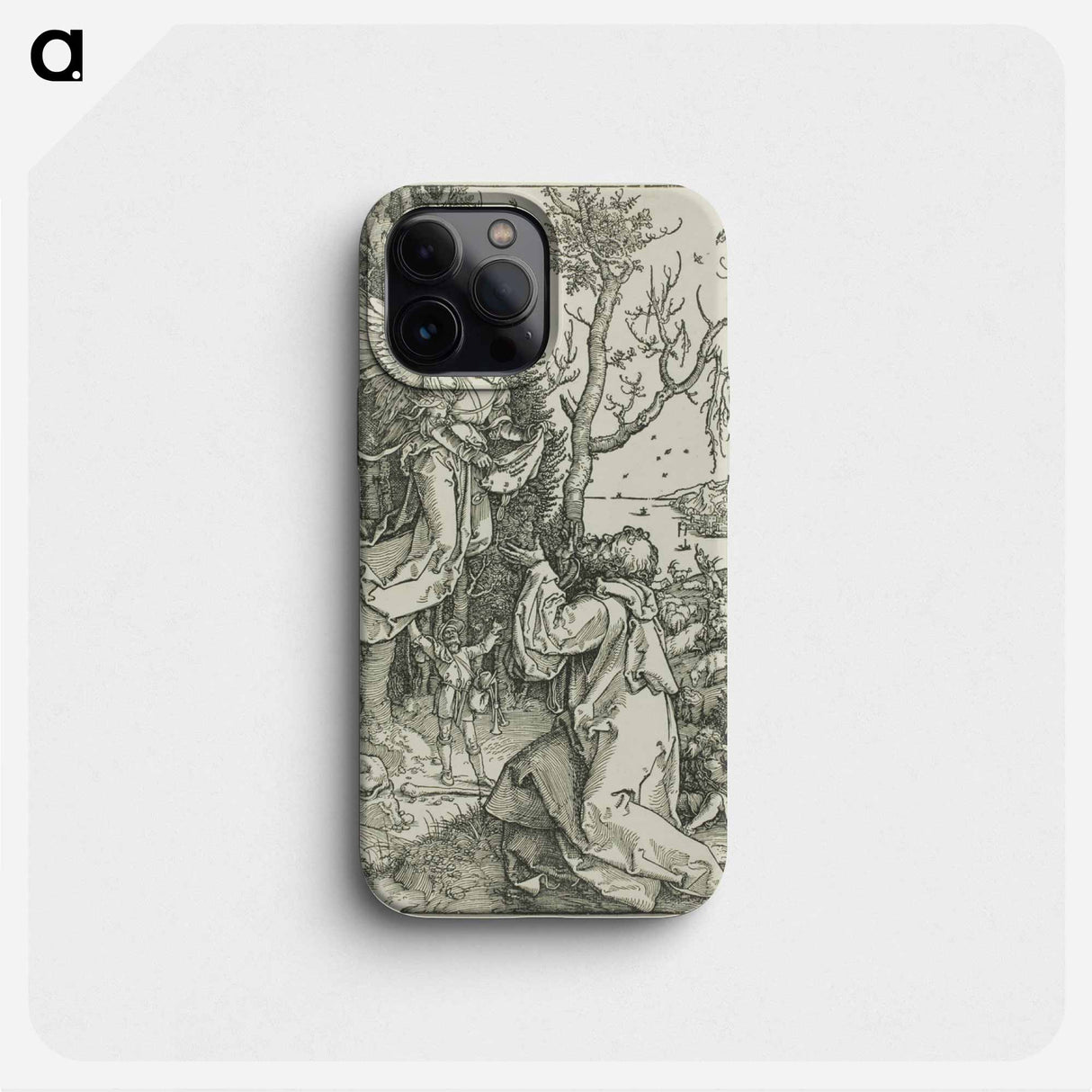 Joachim and the Angel - アルブレヒト デューラー Phone Case.
