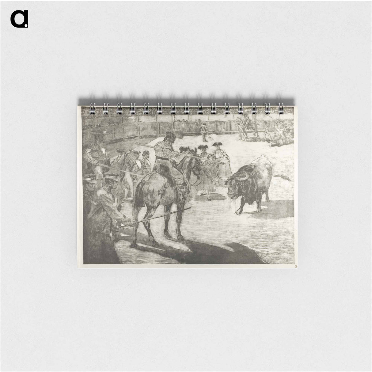 アートメモ帳-Bull-Fight - アレクサンドル ルノア Memo.