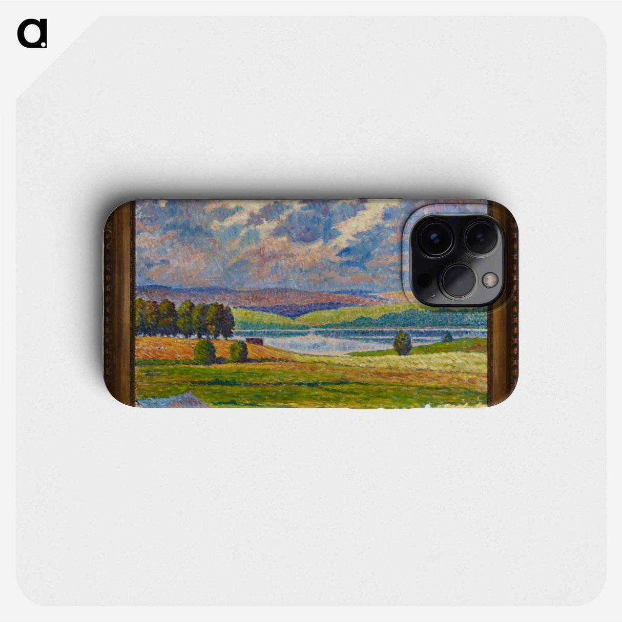 Landscape from padasjoki - アルフレッド ウィリアム フィンチ Phone Case.