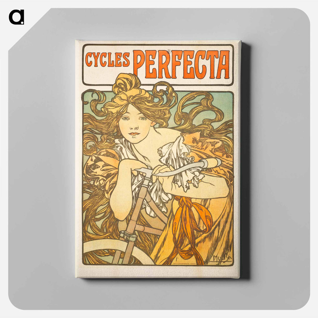 Cycles Perfecta - アルフォンス ミュシャ Canvas.