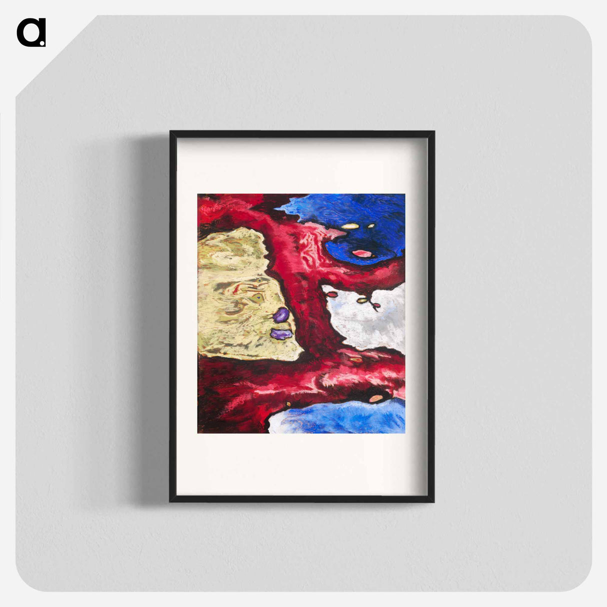 Tree Forms and Water - アーサー ダヴ Poster.