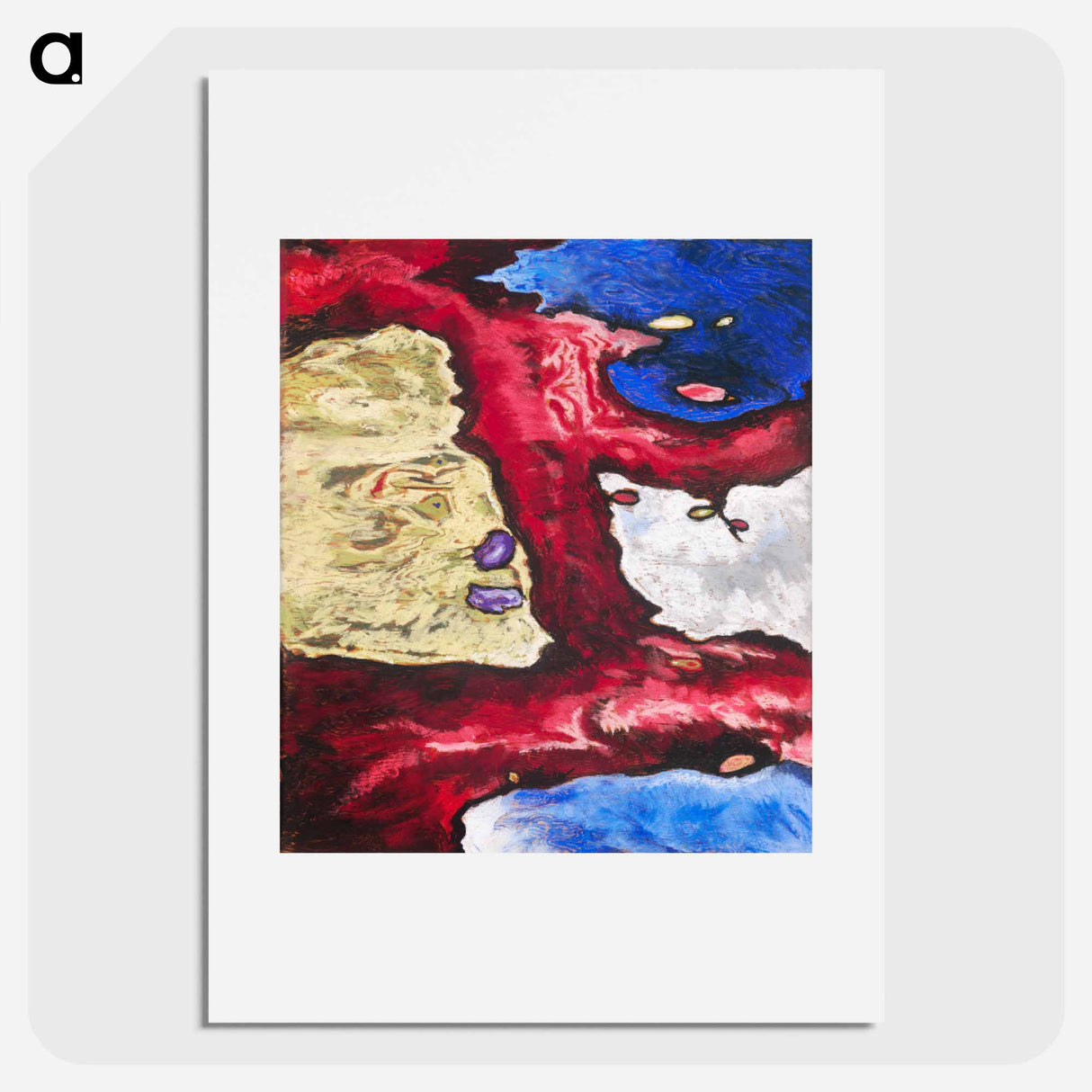 Tree Forms and Water - アーサー ダヴ Poster.