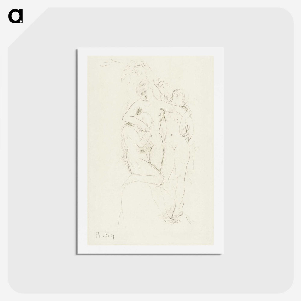 1-19_Auguste-Rodin_hagaki