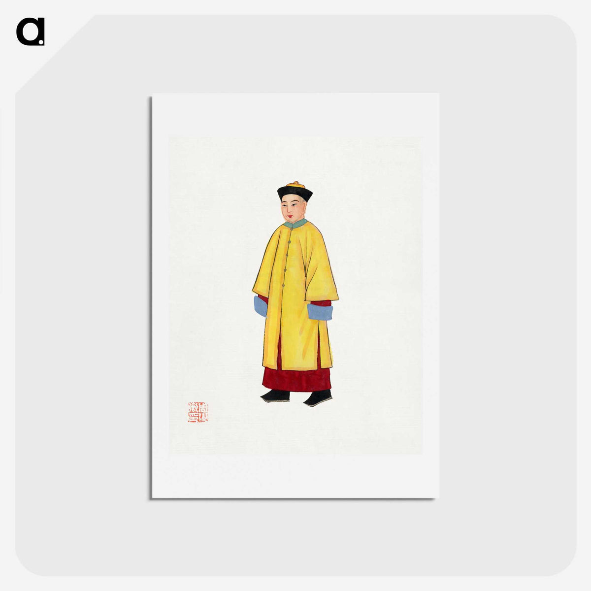 1-19_Chinese-Costumes_hagaki