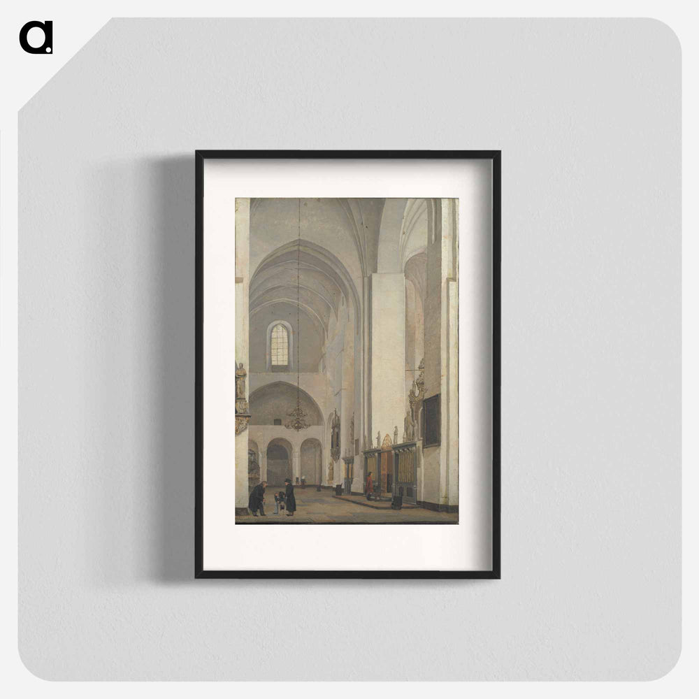 The Transept of Aarhus Cathedral - クリステン ケプケ Poster.