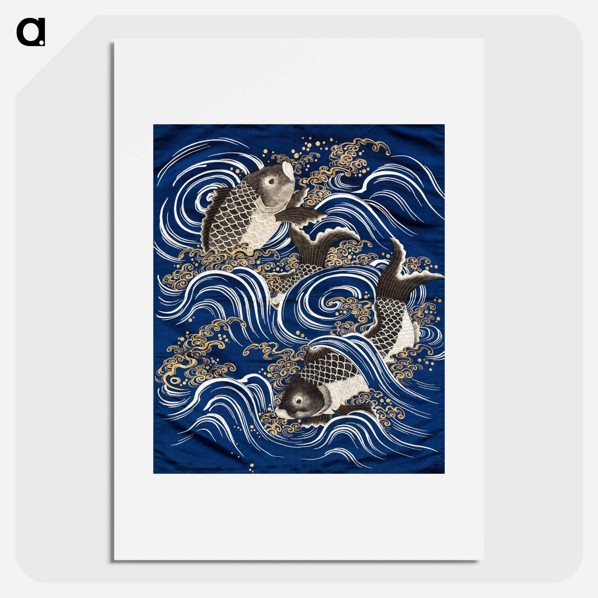 アートポスター-Carp in Waves Fukusa
- クリーブランド美術館 Poster.