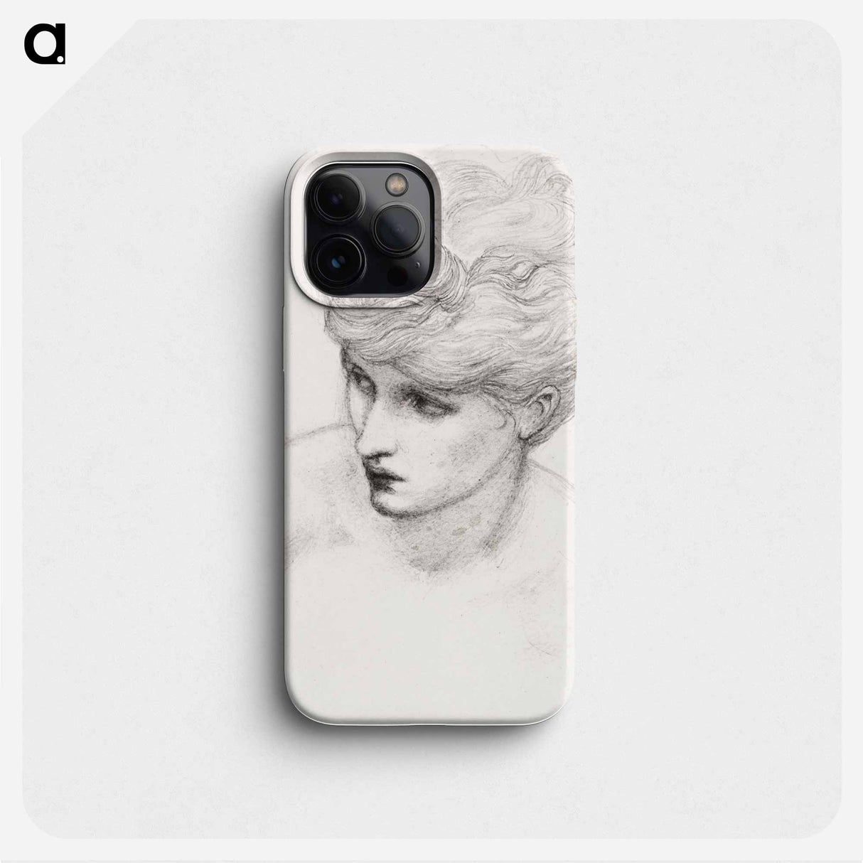 Car of Love or Love's Wayfaring - Study of Maria Zambaco - エドワード バーン ジョーンズ Phone Case.