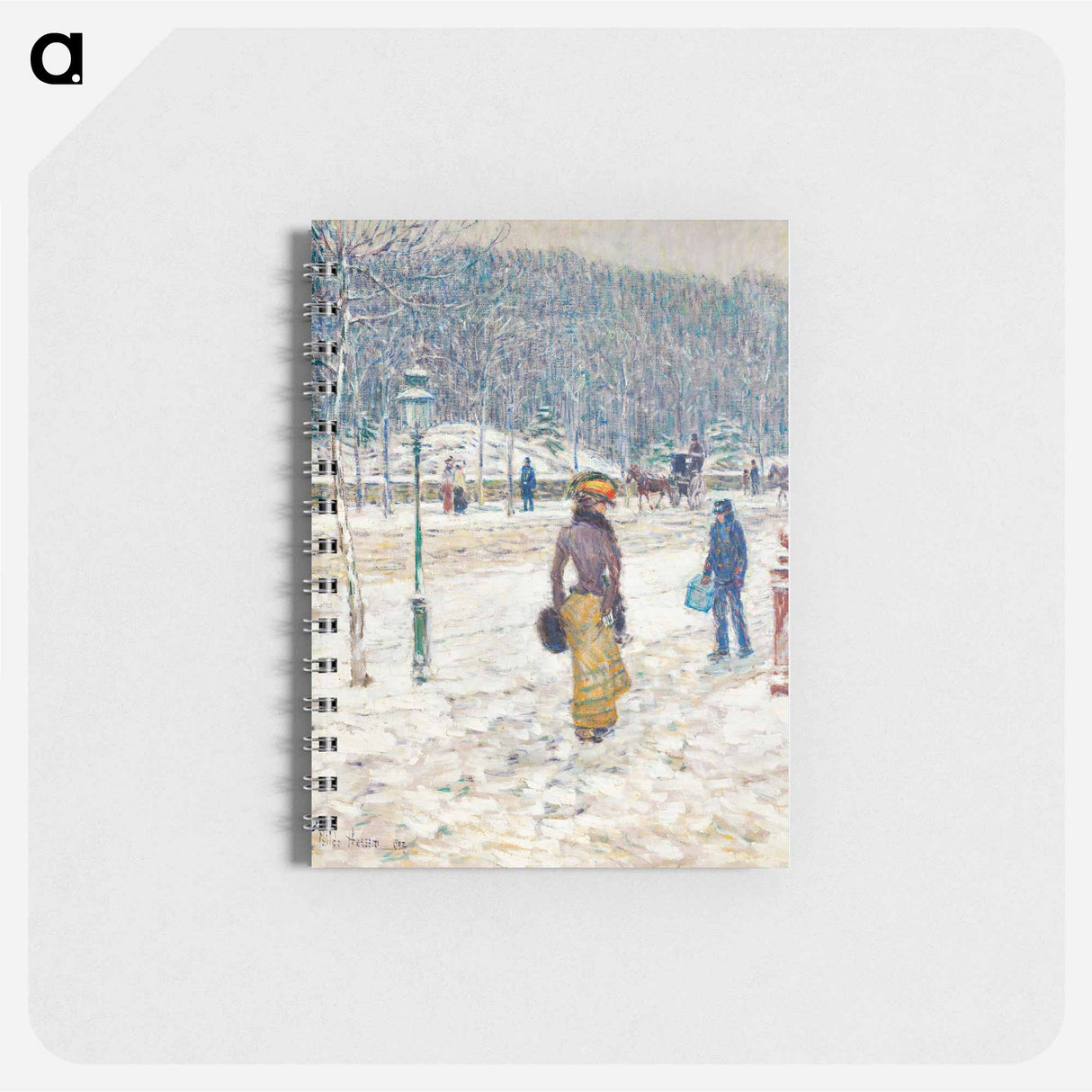 New York Street - フレデリック チャイルド ハッサム Memo.