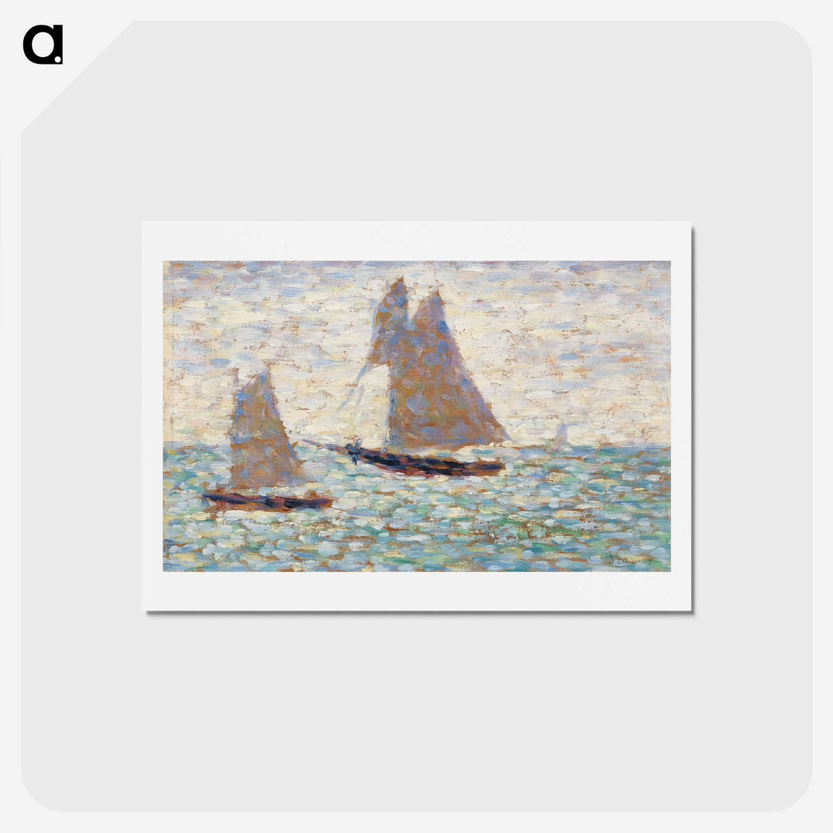 1-19_Georges-Seurat_hagaki
