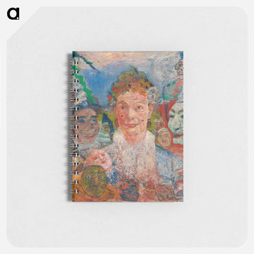 Old Woman with Masks (Theatre of Masks) - ジェームズ アンソール Memo.