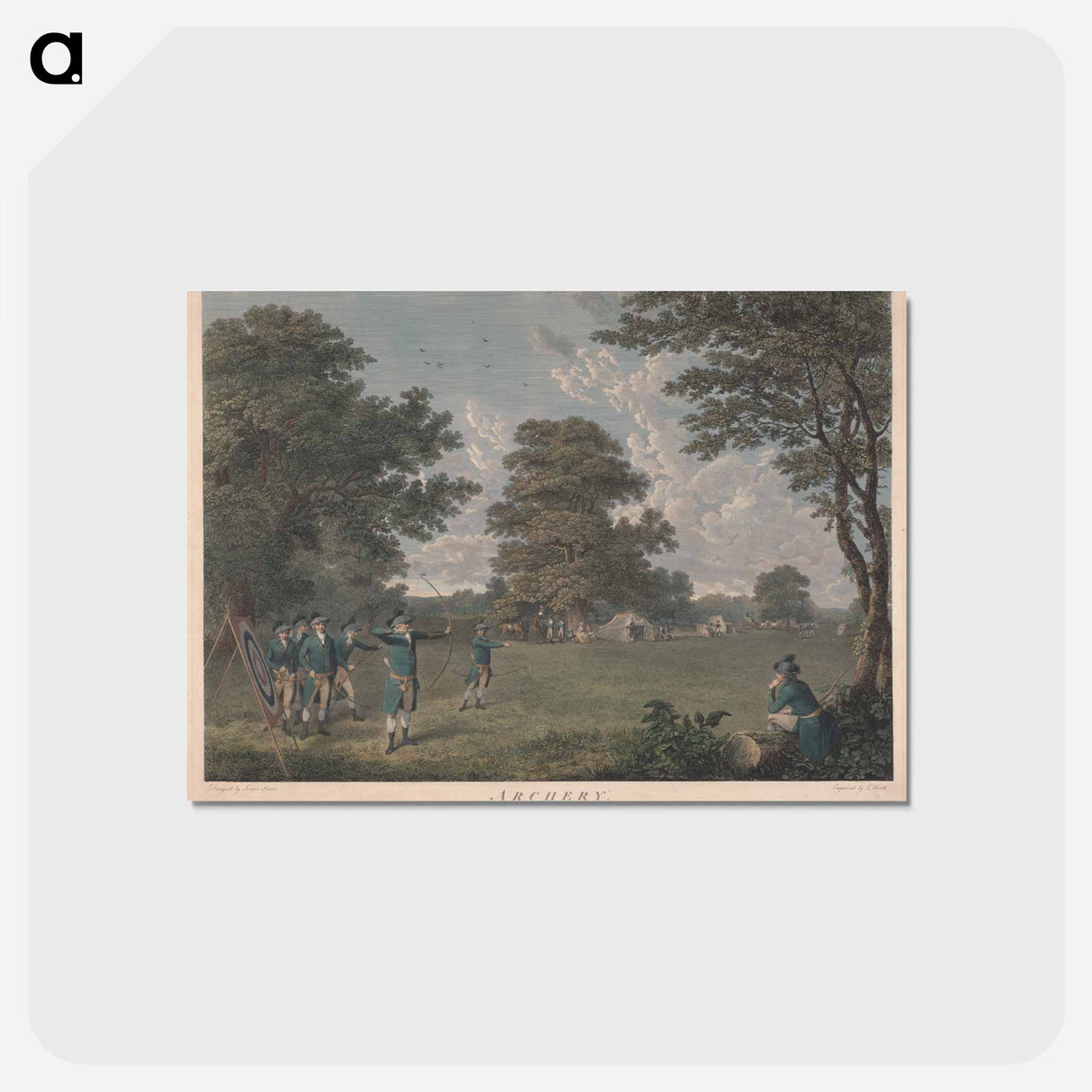アートポストカード-Archery
- ジェームス ヒース Postcard.