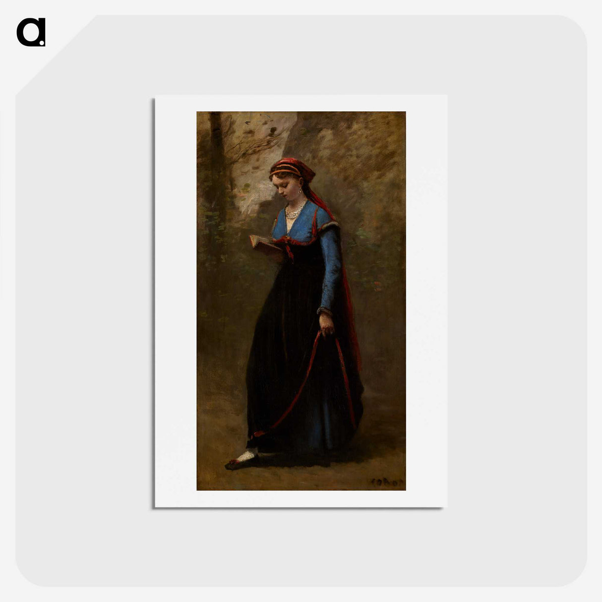 1-19_Jean-Baptiste-Camille-Corot_hagaki
