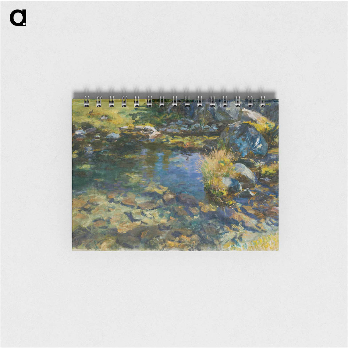アートメモ帳-Alpine Pool - ジョン シンガー サージェント Memo.
