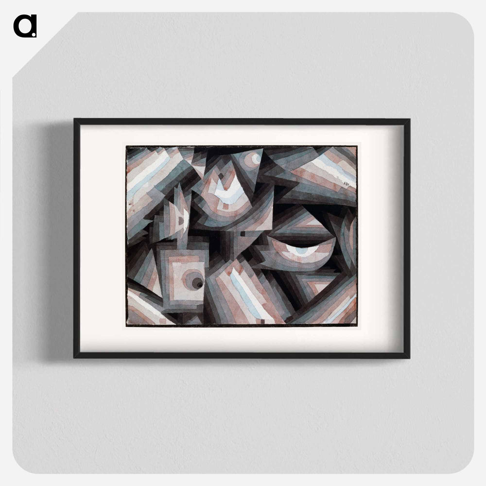 Crystal gradation
 - パウル クレー Poster.