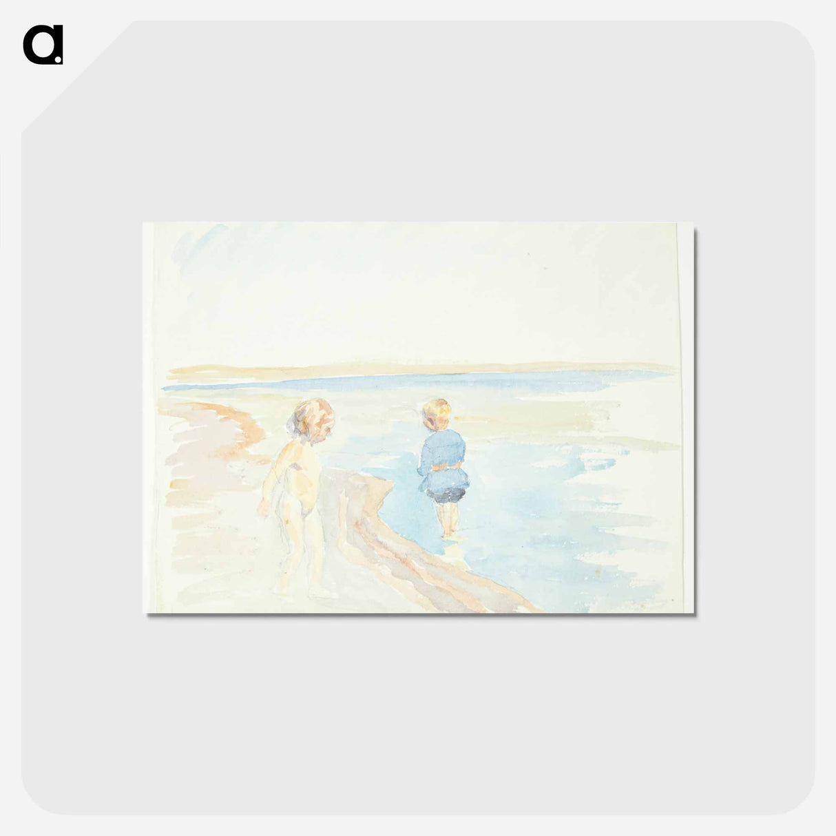 アートポストカード-Children at the Beach
- ピーター ハンセン Postcard.