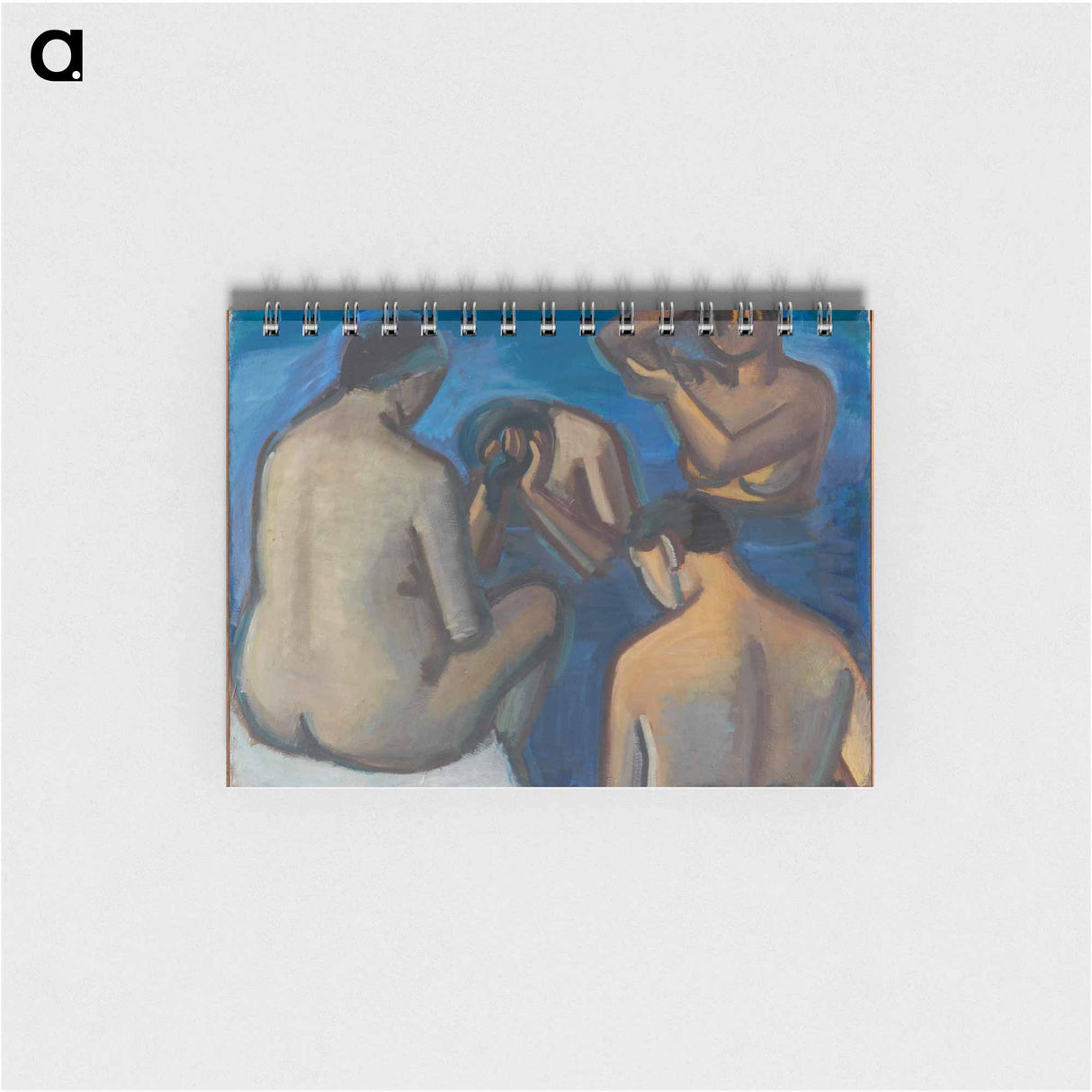 アートメモ帳-After the bath - ヴィルヘルム ルンドストローム Memo.
