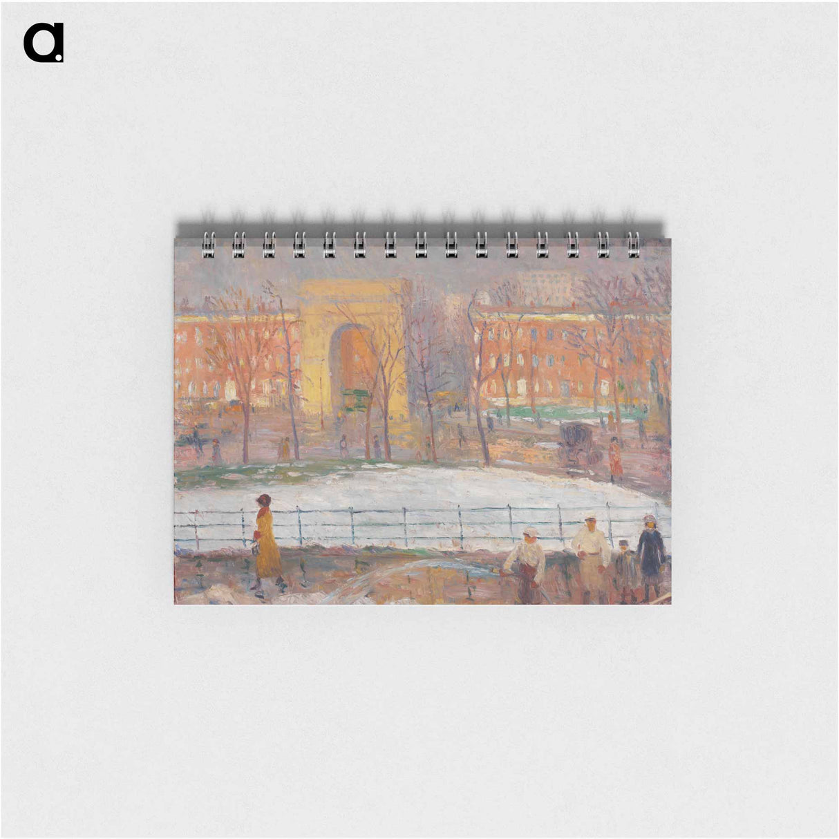 Street Cleaners, Washington Square - ウィリアム ジェームス グラッケンズ Memo.