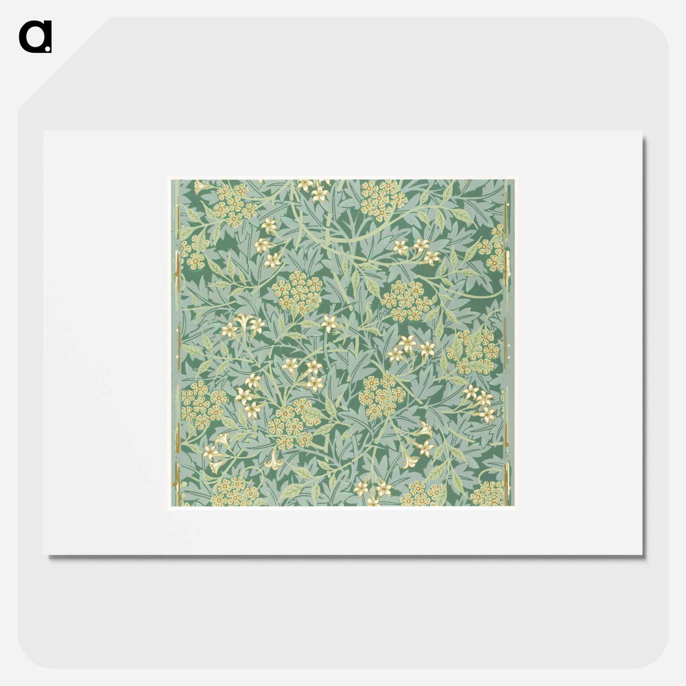 Jasmine - William Morris Poster.