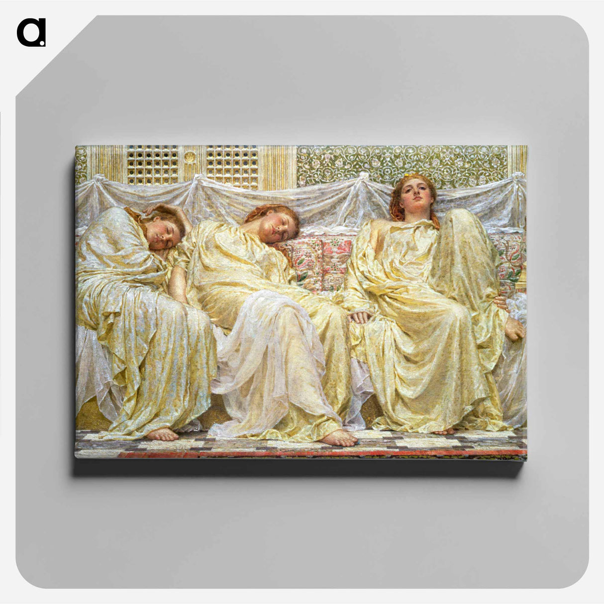 Dreamers - アルバート ジョセフ ムーア Canvas.