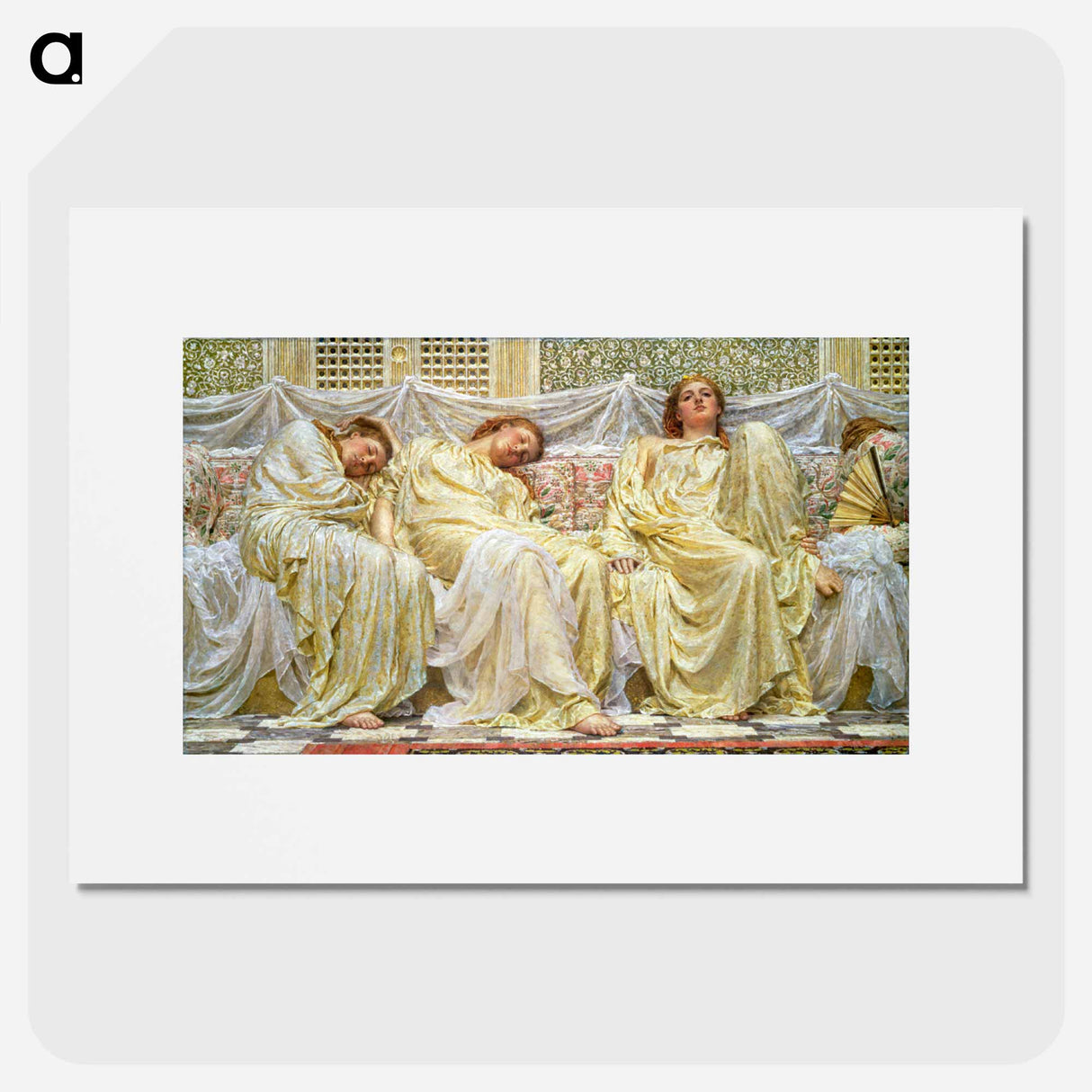 Dreamers - アルバート ジョセフ ムーア Poster.