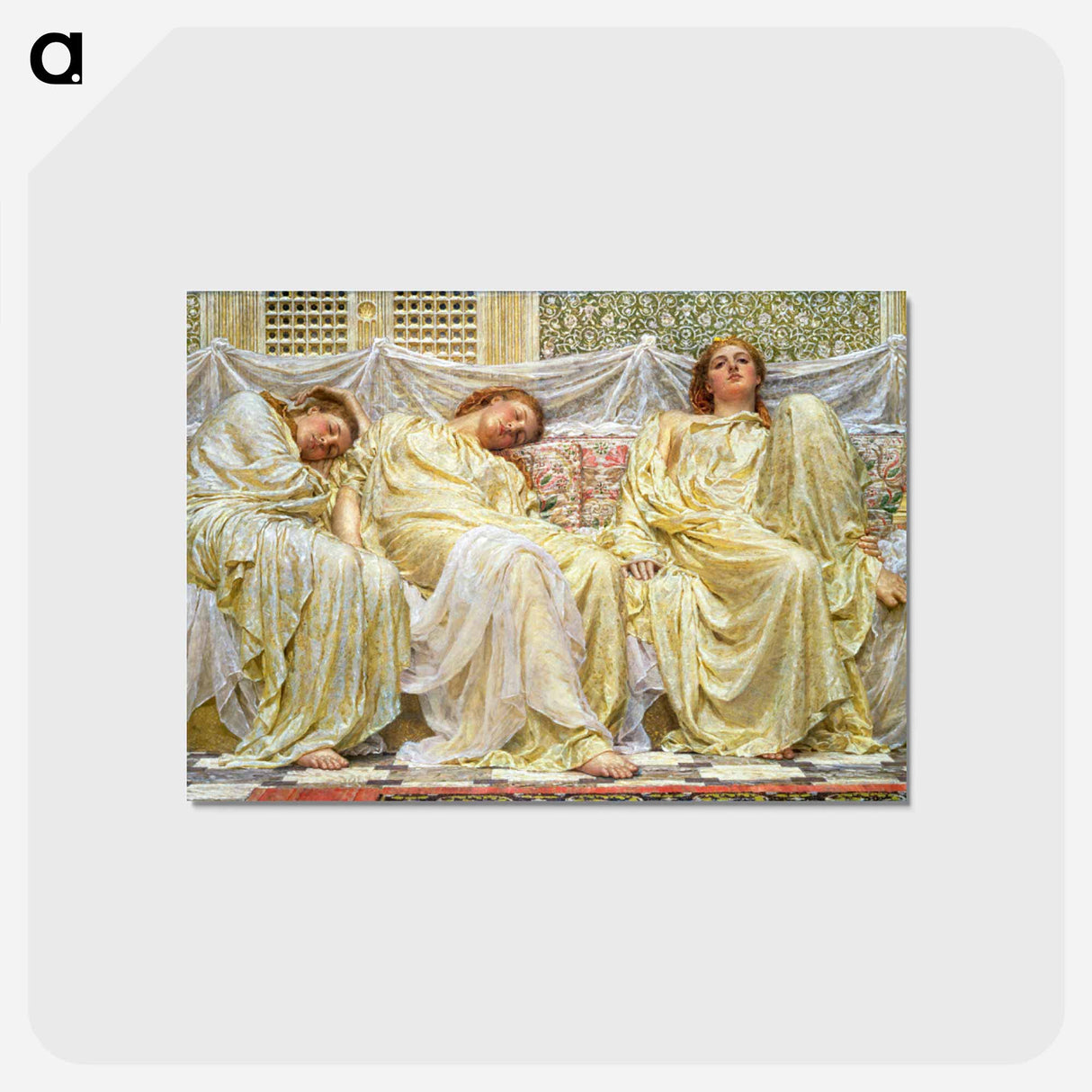 Dreamers - アルバート ジョセフ ムーア Postcard.