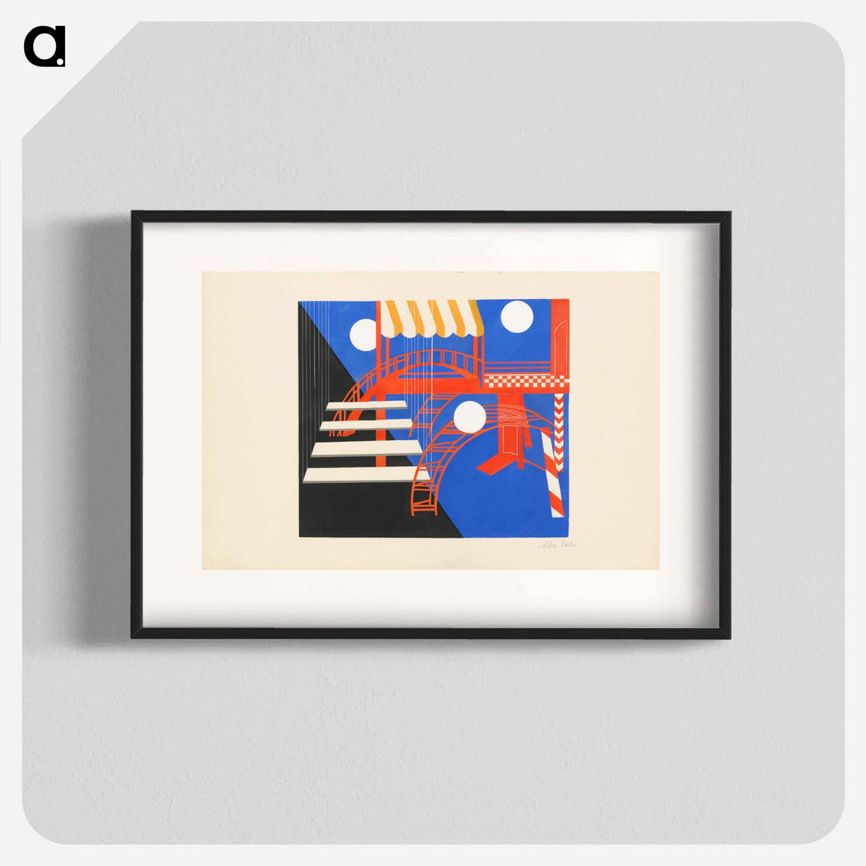 Maquettes de théatre i.-xv. - アレクサンドラ エクスター Poster.