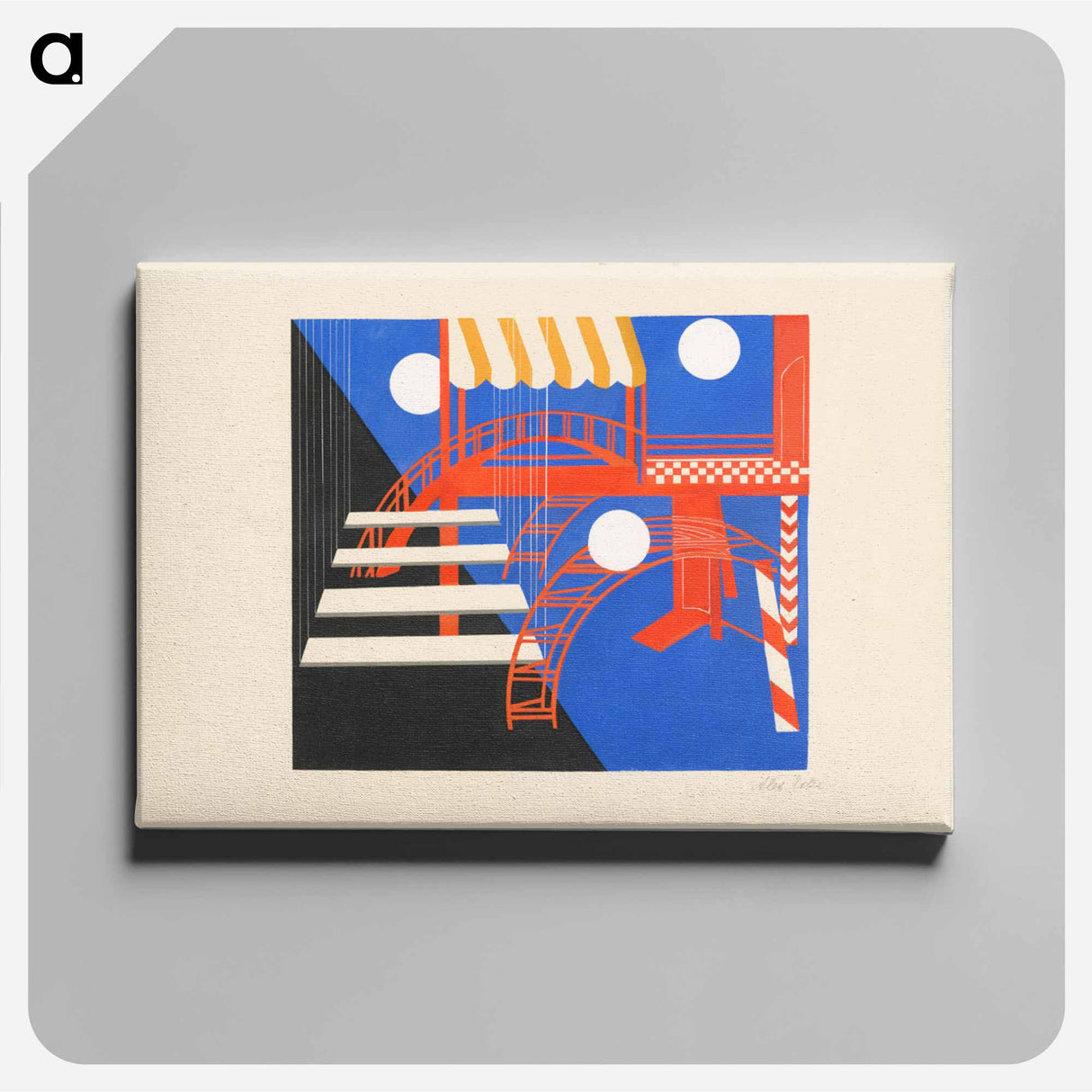 Maquettes de théatre i.-xv. - アレクサンドラ エクスター Canvas.