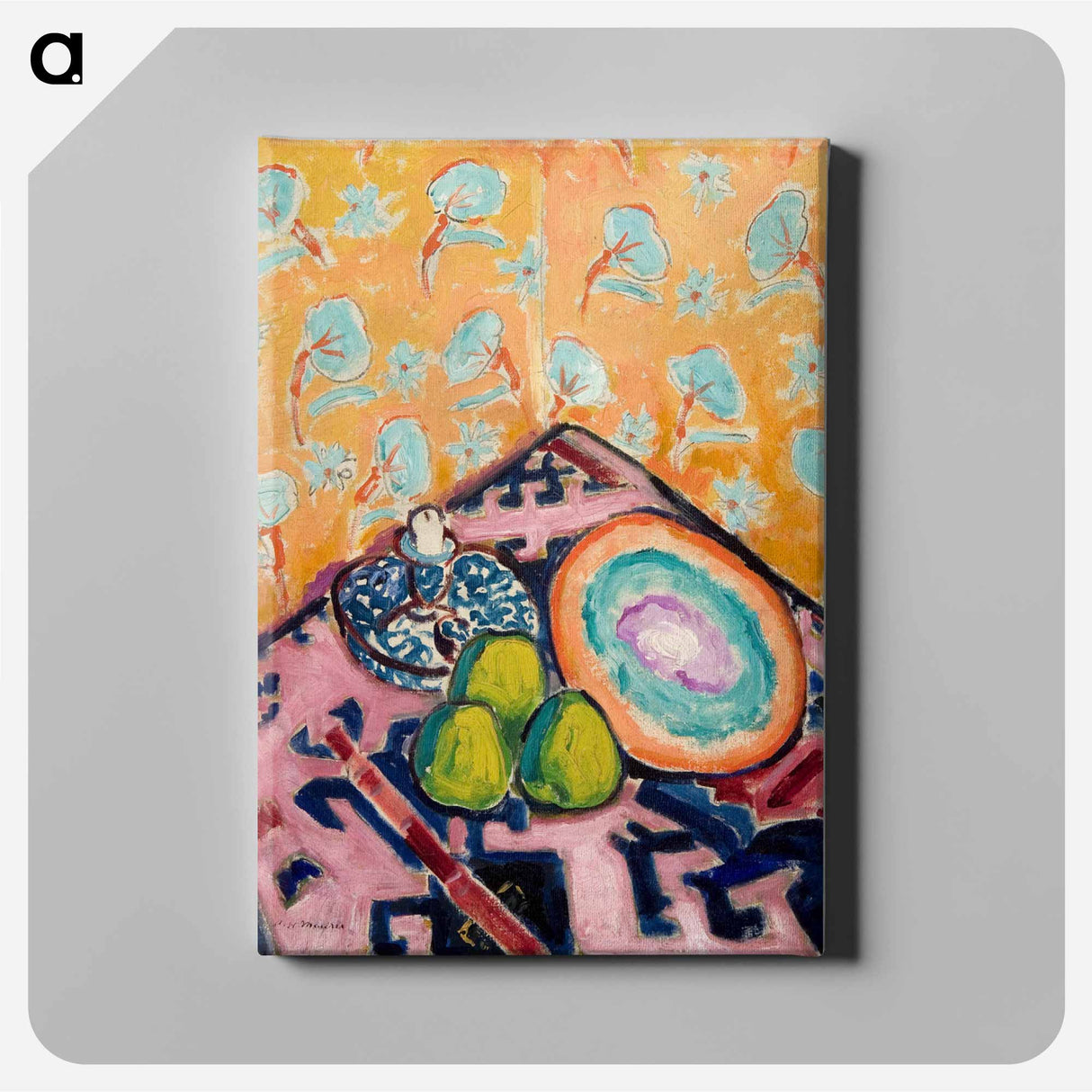 Still Life - アルフレッド ヘンリー マウラー Canvas.